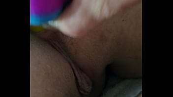 Rainbow Dildo Anal - anal, dildo, brunette, amateur, chubby, new, anal-creampies, average-anal-gape - Video 27319