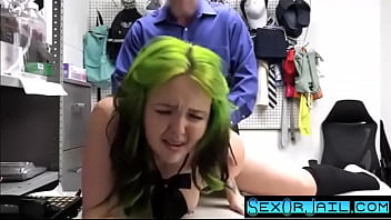 Teen Criminal Screams From Her First Big Cop Dick@sexorjail