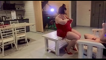 Mrs. Santa Is A Big Ass, Came To Fuck My Dick With Her Mouth And Anal, Hard Fucking And Cum
