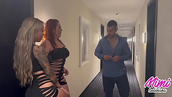 Would You Fuck Us If You Find Us On The Hotel Hallway?