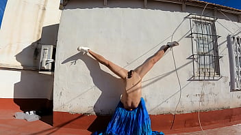 Sissy Goddess In Sheer Dress Exercises Her Gorgeous Cock And Ass And Edge [4k 240 Fps