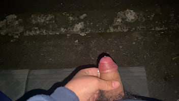 02 Asian Boy Masturbation On Night Road