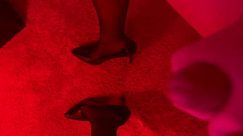 Trans Goddess In Stockings Masturbates For You