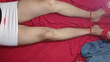 Cachondeza2 Sacudiendo Piernas Musculosas