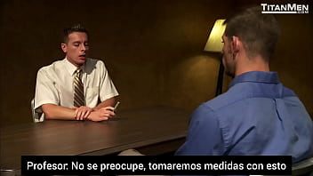 Trio, Padre, Alumno Y Profesor. Sub Español