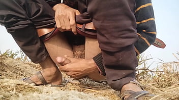 A Indian Boy Jerking Cock In Outdoor Area -bigcock585