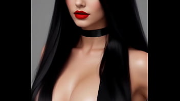 Beautiful Ai Generated Goth Babe