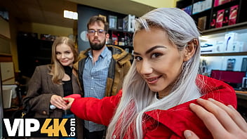 Vip4k. Me And Veronica Leal Fucked A Fake Kinky King' Chick Fibi Euro And Played With His Balls