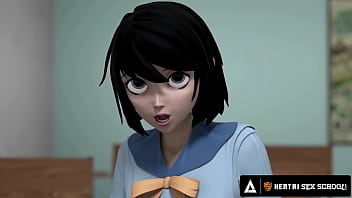 Hentai Sex School - Horny Stacked Principal Milf Gets Fucked Doggystyle In Front Of The Class