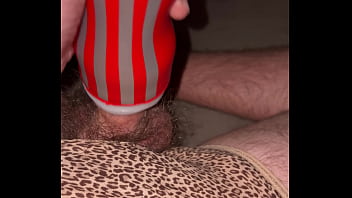 I Pull My Panties To Side And Fuck Tenga Stroker :3