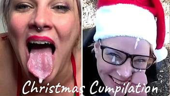 Cum For Christmas: Swallow _ Cum Compilation