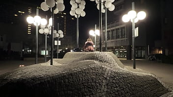 Sissy Outside Riding Dick In New Dress