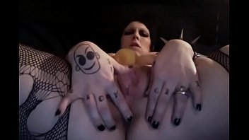 Masturbating Solo - dildo, girl, masturbating, masturbation, solo, fishnets, female, goth - Video 5939854