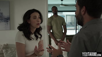 Horny Cuck Husband Gets His Depressed Wife A Big Black Present