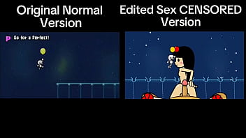 Side Of The Difference Of Rhythm Heaven Fever (original Normal Version Vs Sex Censored Version