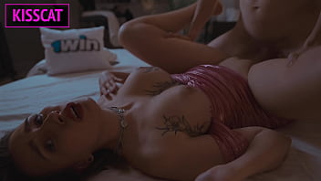 Step Sister Came To Step Brother' Room After Party To Share Bed And Hot Night Fuck