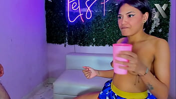 Rough Boy Fucks Her Throat And Then Massively Destroys Her Mouth With The Big Dildo