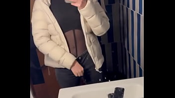 I Think It Will Be Impossible To Resist...#new #horny #milf #amateur #glasses #petite #bodysuit #publictoilet #blonde #girl