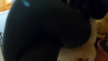 Preview - Milfycalla- A Lot Of Cum On My Black Down Jacket And Black Leather Leggings 216