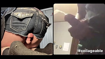 Crossdresser Getting Off Big Cumshot