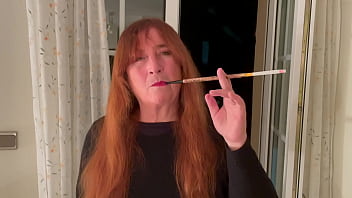 Slut Wife Augusta- Dom With Holder In Black