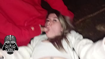 Loucura A 3 Na Praça Com Muita Putaria Em Cwb De Presente Do Papai Noel De Chifrinhos