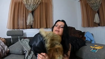 Preview- Milfycalla-masturbating While Wearing Fur Coats, Shiny Clothes And Long Jackets - 203 - I Love Masturbating Whil...