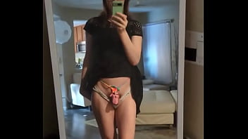 Day 4 Locktober...x-sm Cage Otw Hopefully Tomorrow Might Have A Goon Session Before Locking Myself Back Up...idk Do Y...