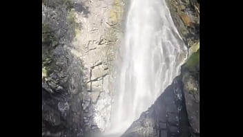 Where Would You Rather Like To Be Then Facing All The Christmas Stress ? I Go First - Waterfall In Nature It Is For Me !-...