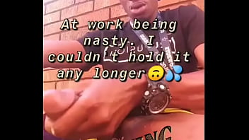 Bustin Behind Workplace