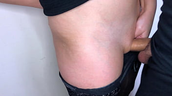 Guy Jerks Off Pussy With Big Dick And Cums On Panties