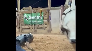 My Step Son First Time Riding A Bull And Going For Round 2