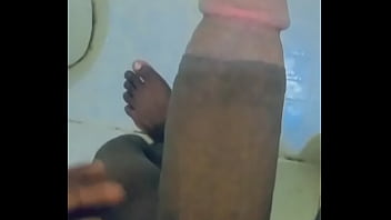 Sex In The Toilet - handjob, black-cock - Video 28699