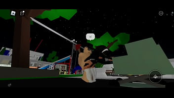 Sexo Em Público Na Praça Da Cidade Com Plateia No Brookhaven