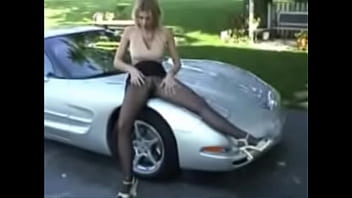 Blonde, Outdoor, Masturbation, Solo, Vehicle, Teasing, Car, Pantyhose - Blonde - 2025 - Hot - Session - Video 6461489