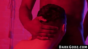 Darkgodz.com - Ebony Male' Domination Of A Petite Gay In A Raw, Interracial Pounding