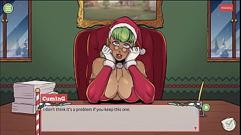 Claus_ Secret Surprise [ Xmas Hentai Game ] Ep.5 Femboy Cum All Over Santa Elf Cute Face !