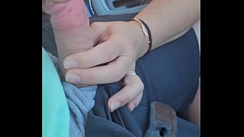 Slut Wife Sucking Cock At The Beach