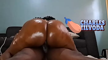 Sexy Oiled Big Ass Girl (lady P) Enjoy Hard Sex.