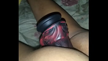 Horny247 Pushing My Ridged Toy Deep Inside Pt 01
