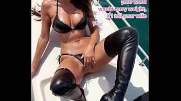 A Good Catch - Ai Illustrated Leather Porn Dream