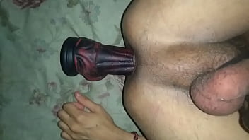 Horny247 Pushing My Ridged Toy Deep Inside Pt 03