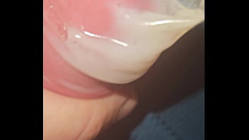 Juicy Cumshot In A Condom With Bruce