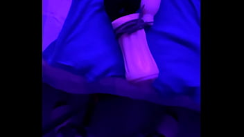 Blackcock Cums Inside Wet Fleshlight