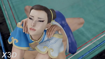 Chun Li Gymworkout[x3d]
