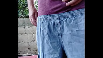 Caught Just As He Was About To Piss Himself