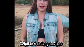 What Is 6 Inches Long And Has Two Nuts At The End Of It? ?#explore #comedy #fyp