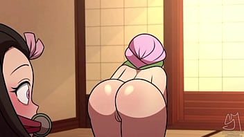 Mitzuki E Nezuko Se Divertem Enquanto O Tanjiro Está Fora.