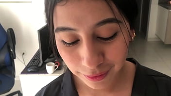 Mi Cachonda Hermanastra Se Convierte En Mi Vecina, _no Paro De Follarmela Cuando Su Novio Se Va!