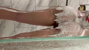 Stepbrother Almost Gets Caught Recording Stepsister Showering